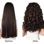 Grande 25/18MM Tourmaline Cool Tip Curling Wand - Purple
