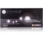 Grande 25/18MM Tourmaline Cool Tip Curling Wand - Black