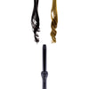 Grande 25/18MM Tourmaline Cool Tip Curling Wand - Black