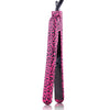 Classic Print 100% Ceramic Tourmaline Plates Soft Touch Hair Straightener - Hot Pink Leopard