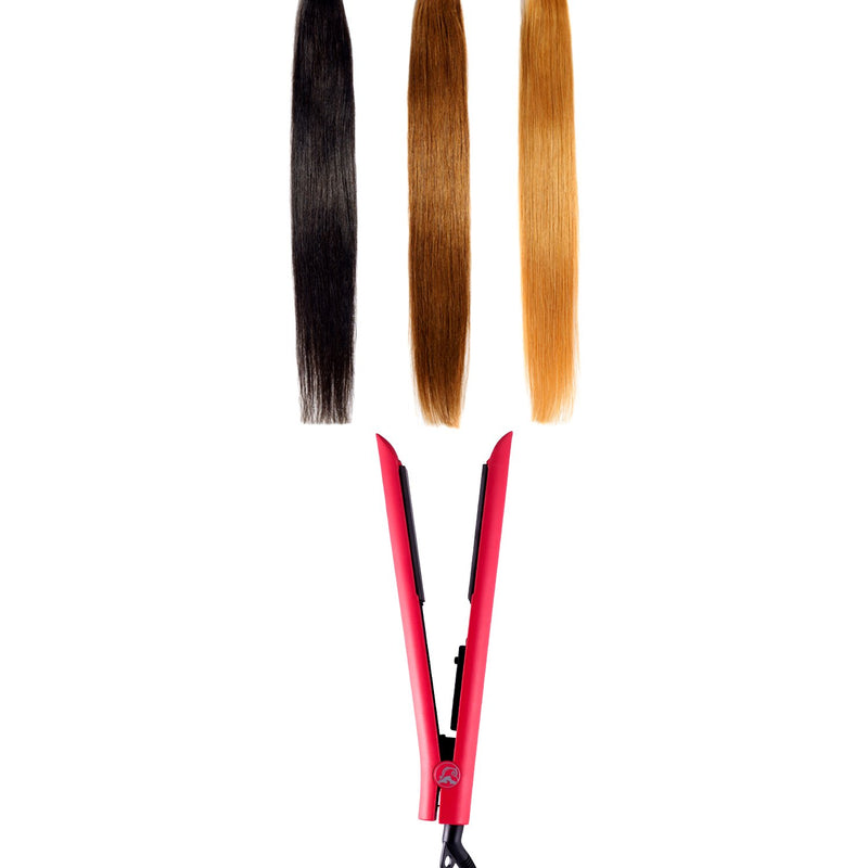 Hair straightener red 2025